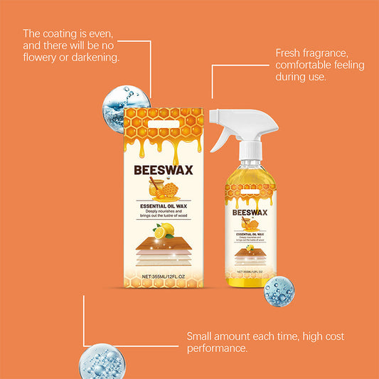 All-in-One Wood Seasoning and Polishing Beeswax Spray