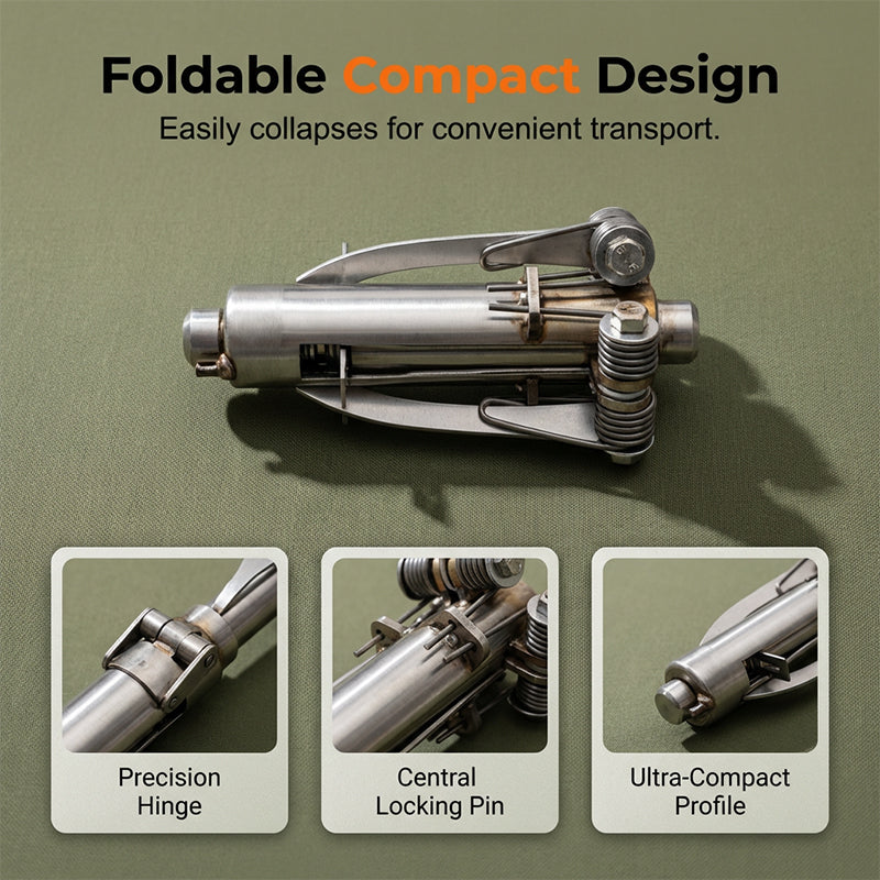 Stainless Steel Folding Grappling Hook