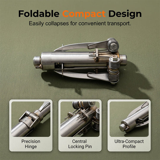 Stainless Steel Folding Grappling Hook