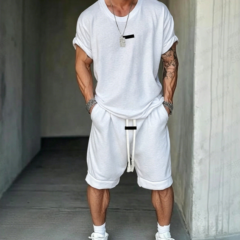 🎁New Arrival 59% OFF💥Men's Casual T-Shirt & Shorts Set