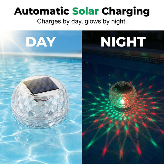 🔥New Hot Selling❤️‍🔥Solar-Powered Floating Pool Lights