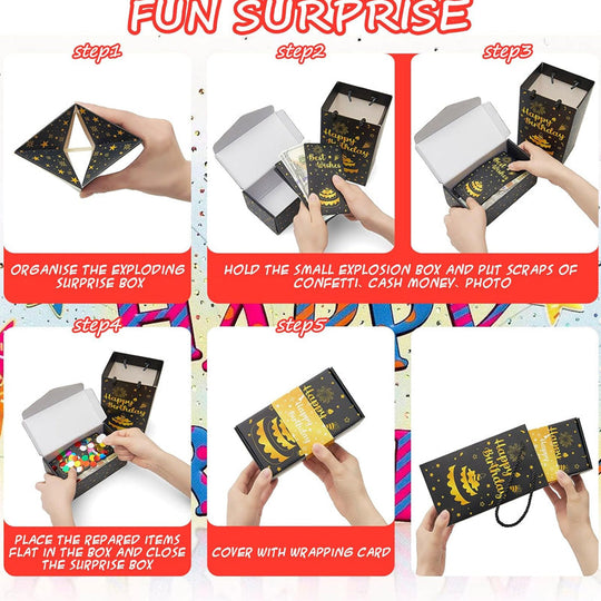Surprise Pop-Up Gift Box Set