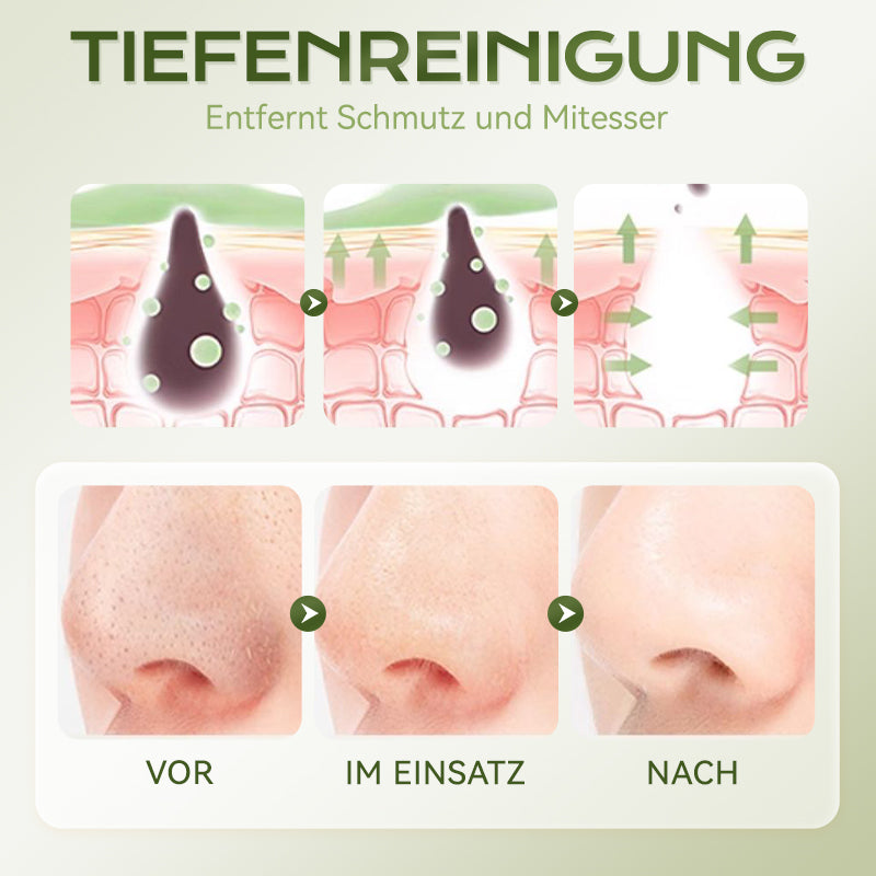 Tiefenreinigende Tonmaske für das Gesicht
