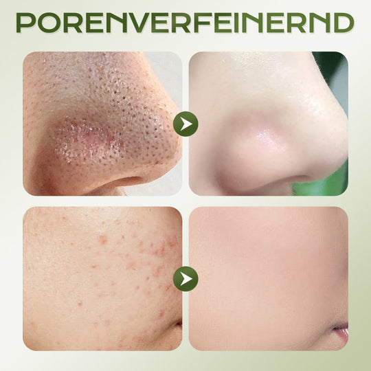Tiefenreinigende Tonmaske für das Gesicht