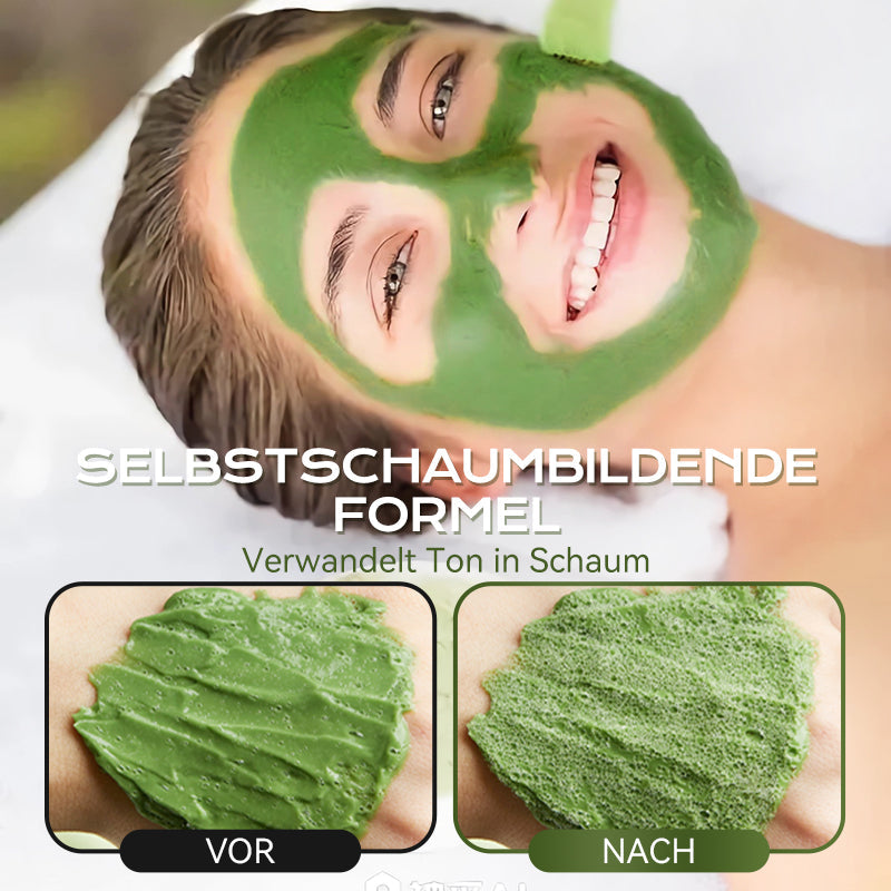 Tiefenreinigende Tonmaske für das Gesicht