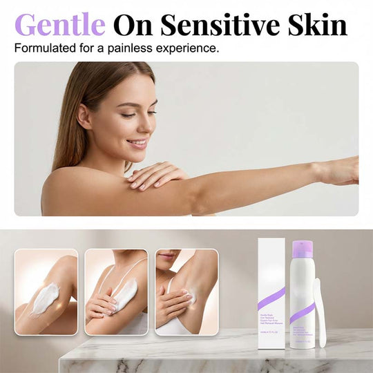 💜2026 Hot Sale 75% OFF Only￡9.99！！✨🧴Gentle Painless Hair Removal Mousse Removes Hair Gently While Moisturizing Skin! 💖
