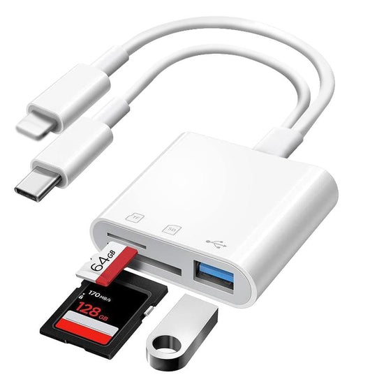 ⏳58 % OFF !!🔥SD/TF/USB Card Reader