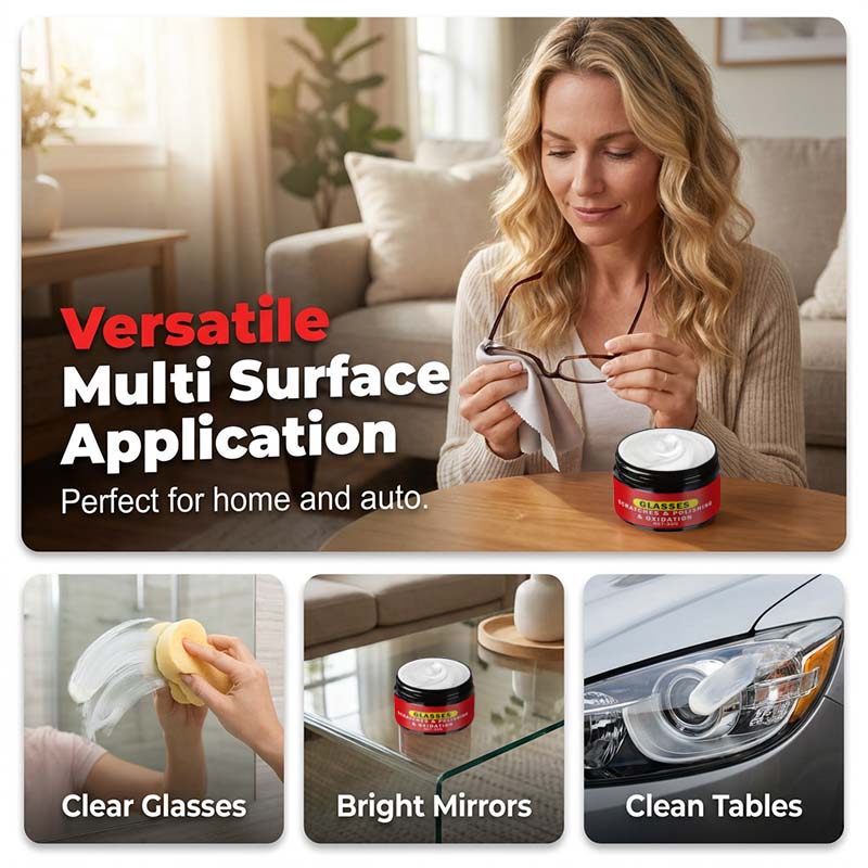 Glass Scratch Polishing &amp; Repair Compound