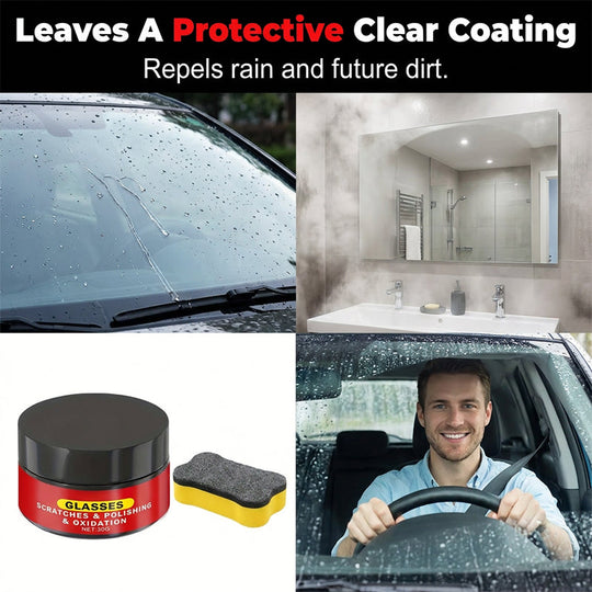 Glass Scratch Polishing &amp; Repair Compound