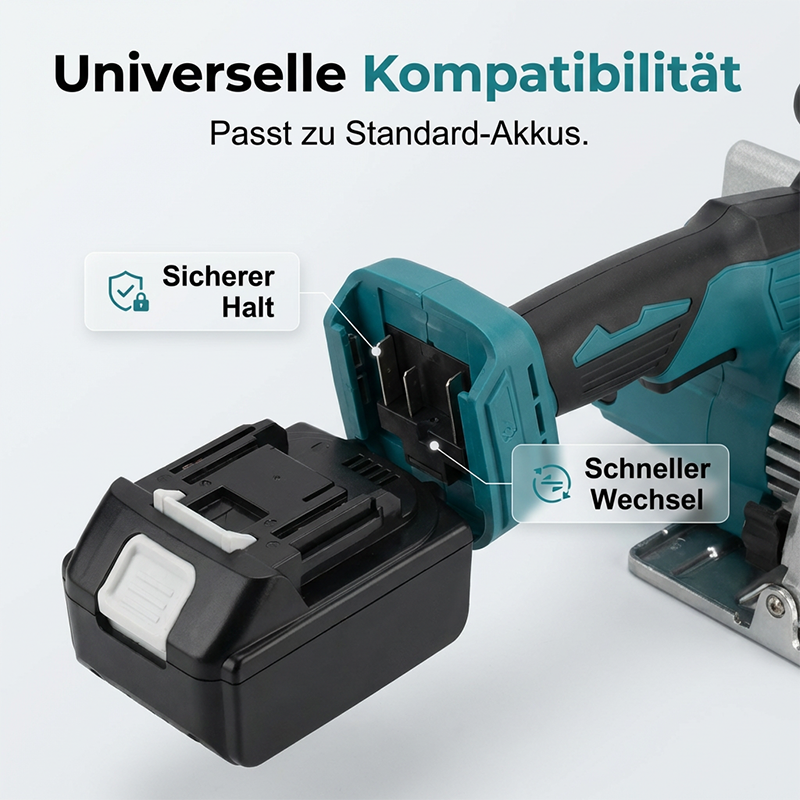 ⚡🛠️【Limitiertes Angebot:  50% RABATT!】 Hochgeschwindigkeits-Akku-Kreissäge mit bürstenlosem Motor – Leistungsstark, kabellos &amp; präzise