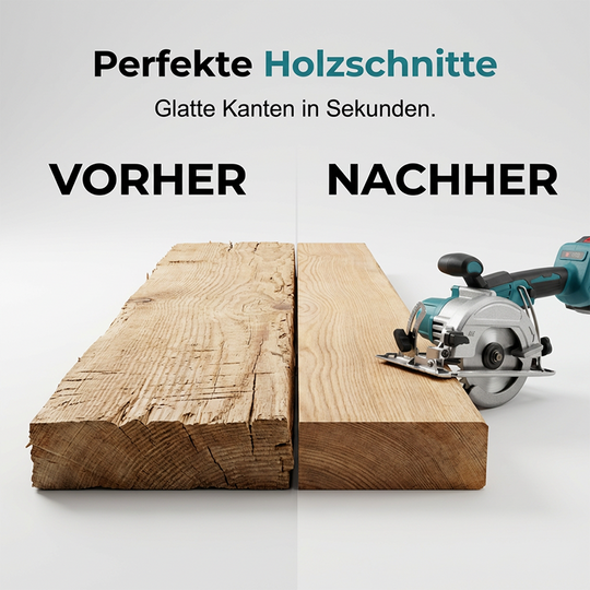 ⚡🛠️【Limitiertes Angebot:  50% RABATT!】 Hochgeschwindigkeits-Akku-Kreissäge mit bürstenlosem Motor – Leistungsstark, kabellos &amp; präzise