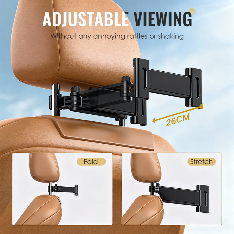 Telescopic Car Headrest Holder for Phones &amp; Tablets