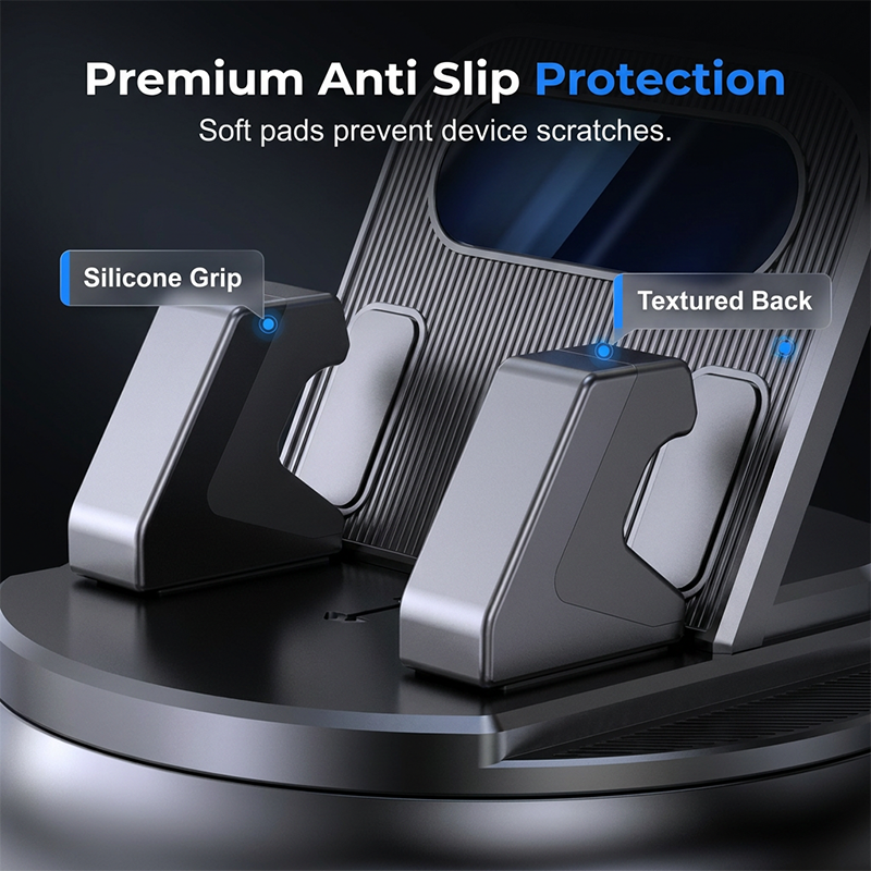 🚗Rotating Dashboard Car Phone Holder – 360° Adjustable &amp; Anti-Slip – Hands-Free Phone Mount 🛡️