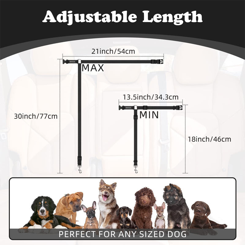 🔥New Hot Selling❤️‍🔥 2-in-1 Dog Car Seat Belt &amp; Walking Leash
