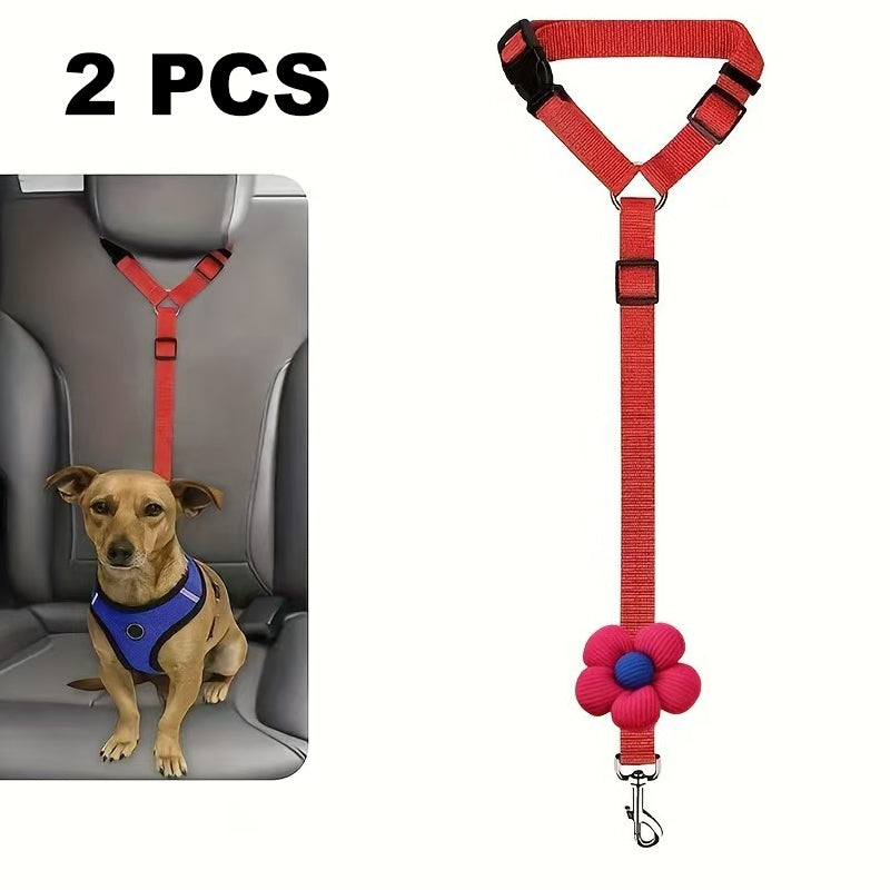 🔥New Hot Selling❤️‍🔥 2-in-1 Dog Car Seat Belt &amp; Walking Leash