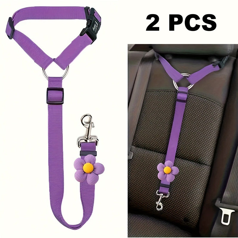 🔥New Hot Selling❤️‍🔥 2-in-1 Dog Car Seat Belt &amp; Walking Leash
