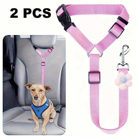 🔥New Hot Selling❤️‍🔥 2-in-1 Dog Car Seat Belt &amp; Walking Leash