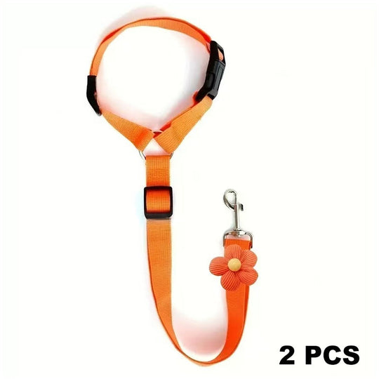 🔥New Hot Selling❤️‍🔥 2-in-1 Dog Car Seat Belt &amp; Walking Leash