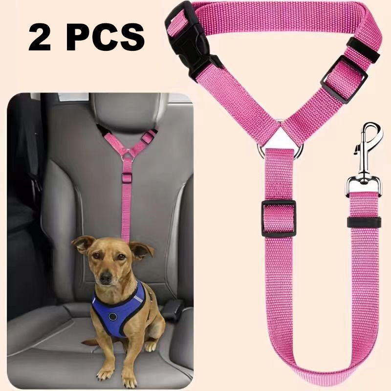 🔥New Hot Selling❤️‍🔥 2-in-1 Dog Car Seat Belt &amp; Walking Leash