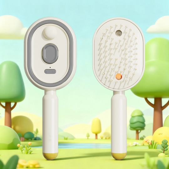 ⚡ 50% OFF NOW ! 💐 Electric Spray &amp; Massage Hair Brush – Soothing Scalp Massage, Fine Mist Spraying &amp; Smooth Hair Care Design ✨