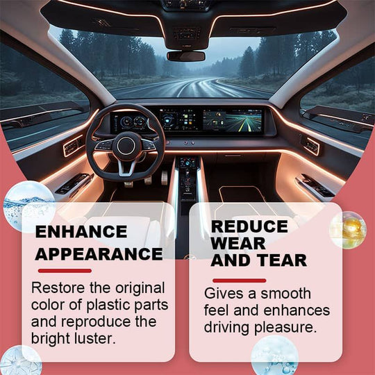 💐50% OFF !Car Plastic Renovation Cleaning &amp; Coating
