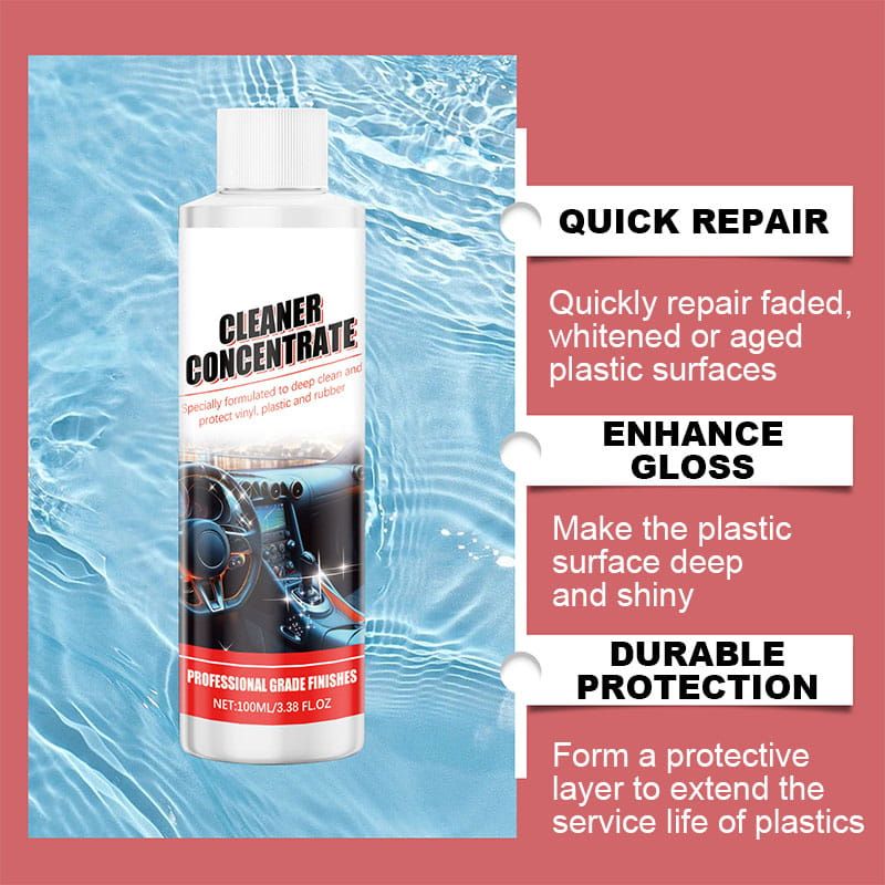 💐50% OFF !Car Plastic Renovation Cleaning &amp; Coating