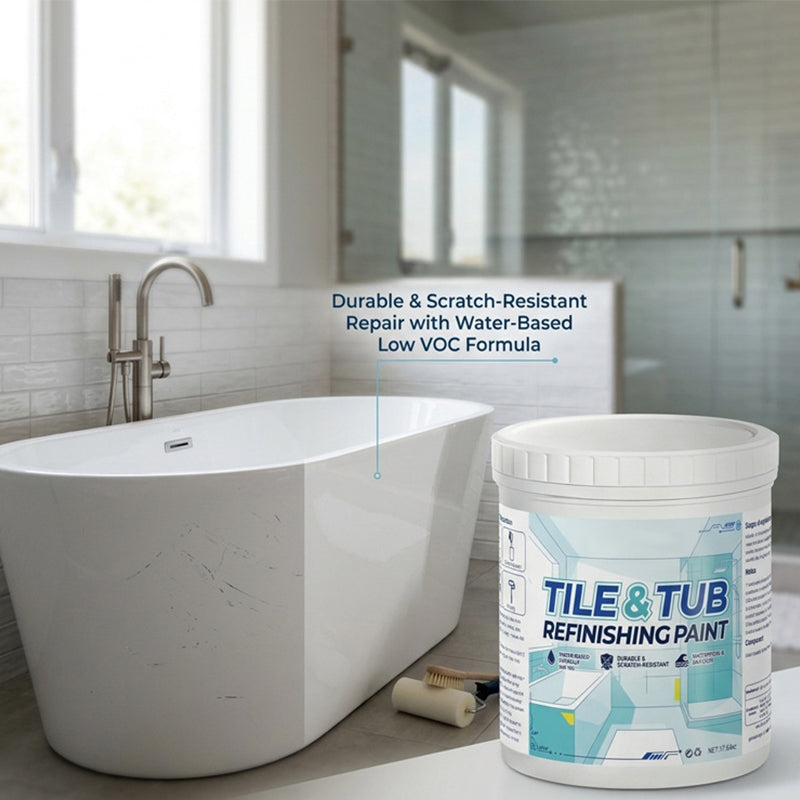 🥳2026 HOT SALE🥳💞50K+ SOLD!⚡ 50% OFF!Premium Tile &amp; Tub Refinishing Paint Kit