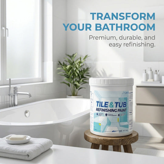🥳2026 HOT SALE🥳💞50K+ SOLD!⚡ 50% OFF!Premium Tile &amp; Tub Refinishing Paint Kit