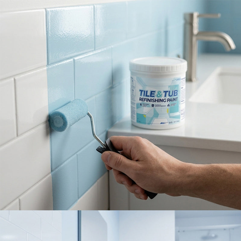 🥳2026 HOT SALE🥳💞50K+ SOLD!⚡ 50% OFF!Premium Tile &amp; Tub Refinishing Paint Kit