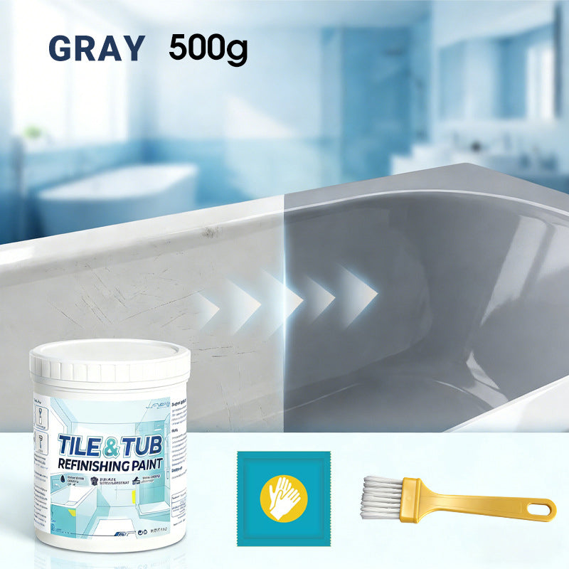 🥳2026 HOT SALE🥳💞50K+ SOLD!⚡ 50% OFF!Premium Tile &amp; Tub Refinishing Paint Kit