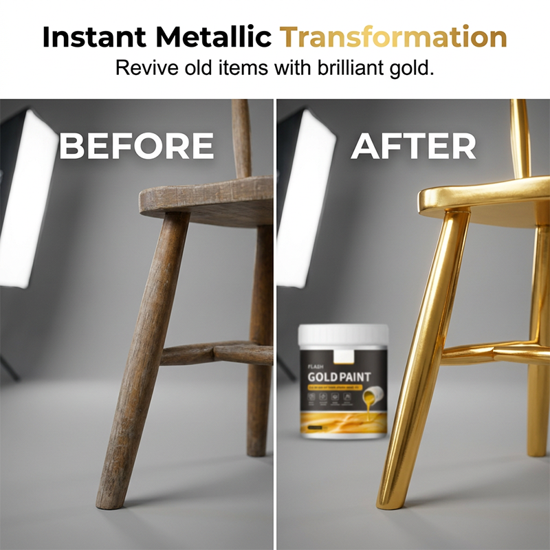 🔥While Supplies Last 40% OFF!🎉 Multipurpose Water-Based Flash Gold Paint