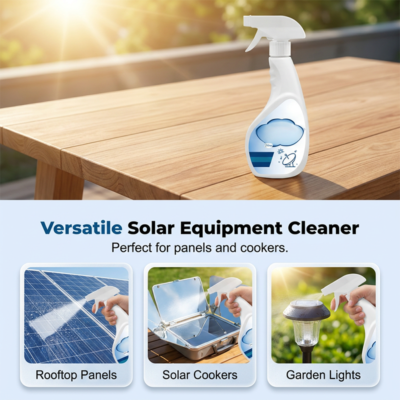 Solar Cooker &amp; Panel Cleaner Spray