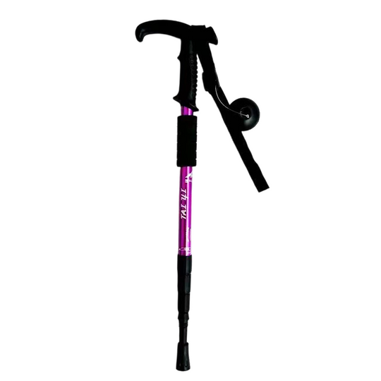 ⛰️ Last Day Special Price £18.99 ! ✨ Adjustable Aluminum Alloy Trekking Pole – Durable, Shock-Absorbing, Lightweight 🌲