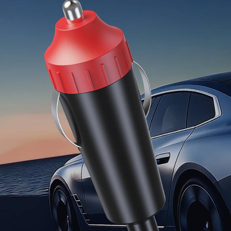 Multifunctional Car Charger with AC Outlets &amp; USB