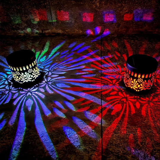 🌞 50% OFF NOW! 🌀 Solar Mandala Light – Stunning Pattern Projection, 2-in-1 Floor &amp; Wall Design &amp; IP65 Waterproof Auto On/Off 🌿