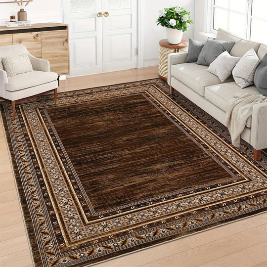 Non-Slip Low Pile Area Rug