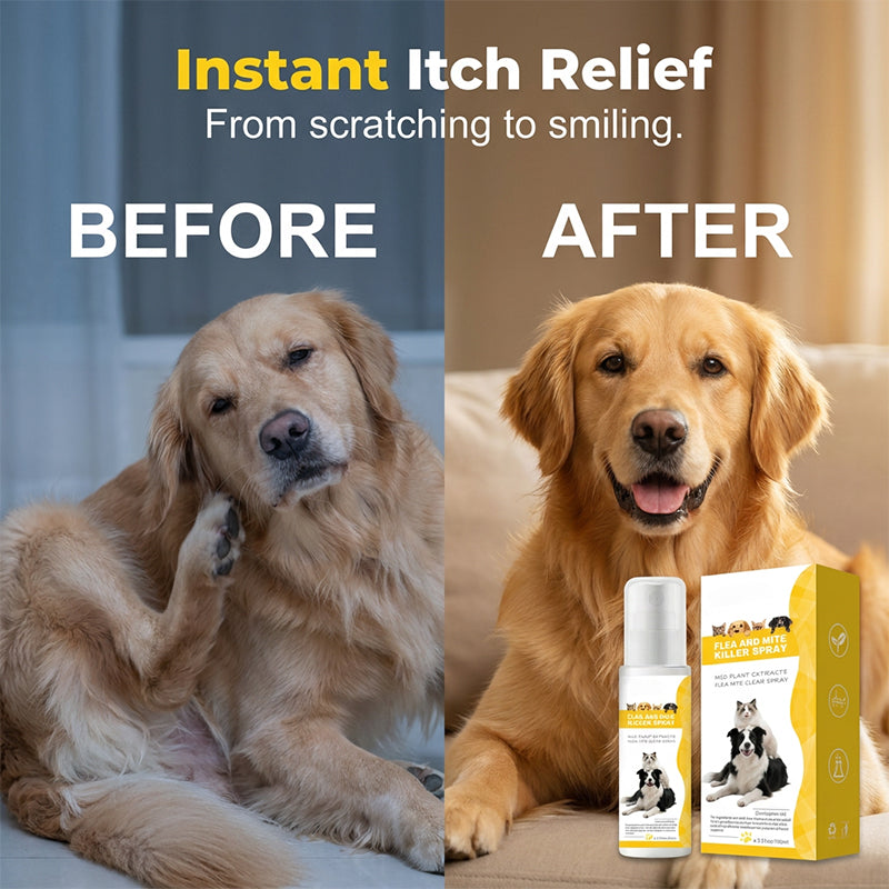 📢📢50 % Rabatt!!🥳🐶🐱Sanftes Schädlingsabwehrspray für Haustiere