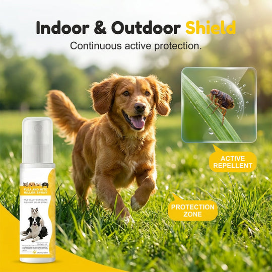📢📢50 % Rabatt!!🥳🐶🐱Sanftes Schädlingsabwehrspray für Haustiere
