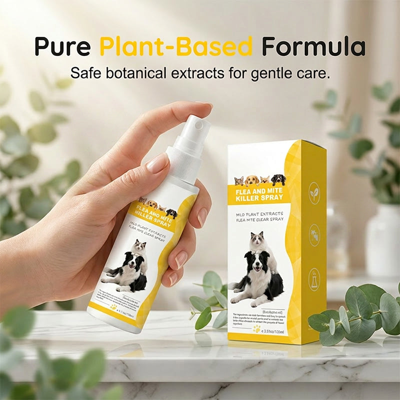 📢📢50 % Rabatt!!🥳🐶🐱Sanftes Schädlingsabwehrspray für Haustiere