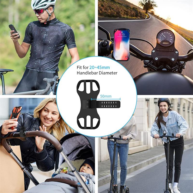 Abnehmbarer Fahrrad-Handyhalter
