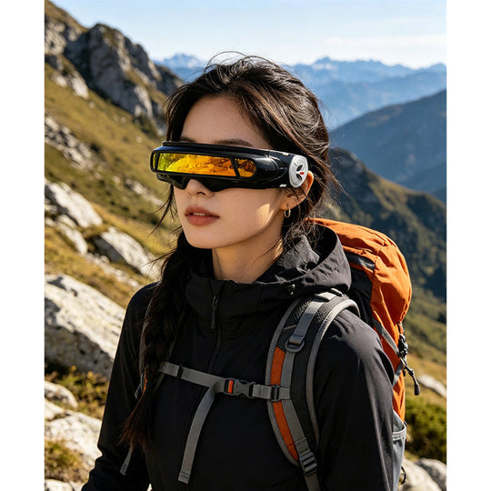 📢📢50% OFF !! ⏰Retro Punk Irregular Shape UV400 Sunglasses