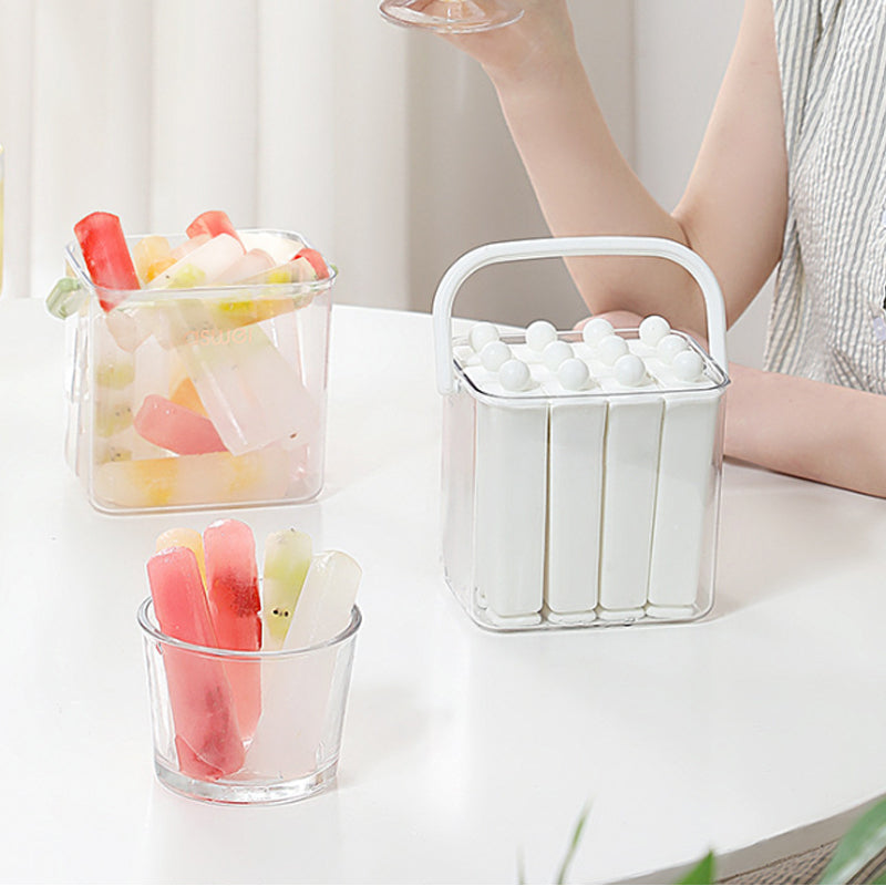 🔥HOT SALE 49%OFF🔥Silicone Ice Stick Tray with Storage Caddy
