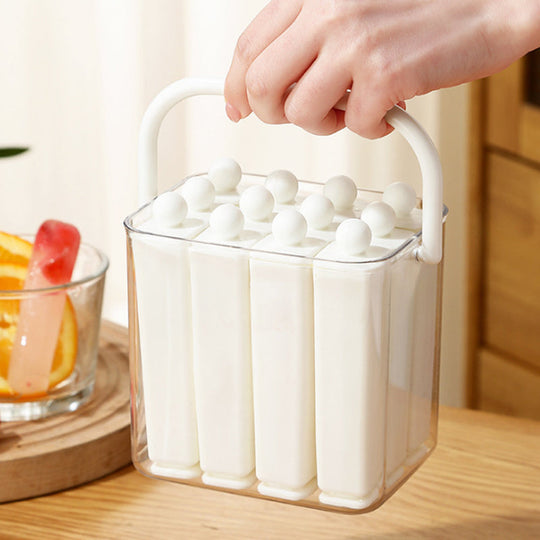 🔥HOT SALE 49%OFF🔥Silicone Ice Stick Tray with Storage Caddy