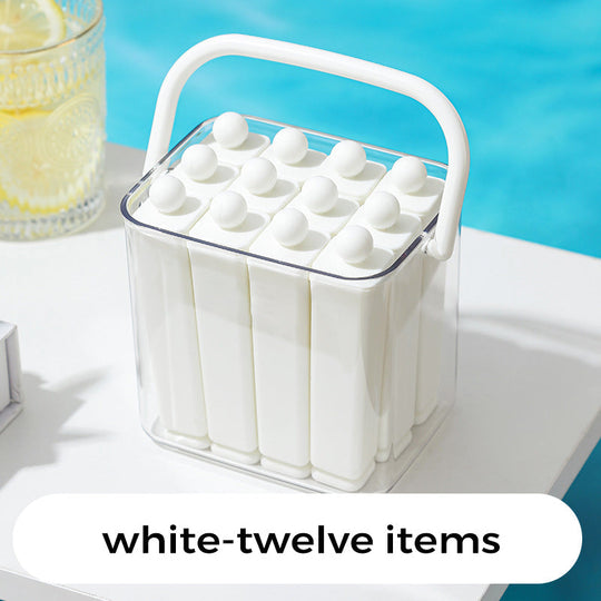 🔥HOT SALE 49%OFF🔥Silicone Ice Stick Tray with Storage Caddy