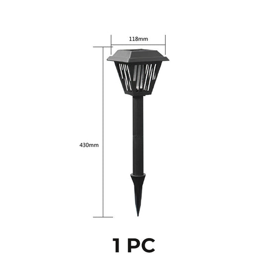 💡✨Outdoor Solar Powered Mosquito Killer Lamp-Stake or Stand Use. Protect Your Yard Day &amp; Night! 🔋