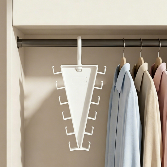 ⏳LIMITED-TIME DEAL! 🏠 Buy 5 Get 2 Free – Triangle Closet Organizer for Clothes, Accessories &amp; More 💖