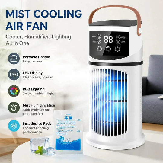 📢📢 50 % RABATT ❄️Der leise USB-Wasserkühler mit 9 Stufen &amp; RGB-Beleuchtung Nur für kurze Zeit – Sommerangebot☀️