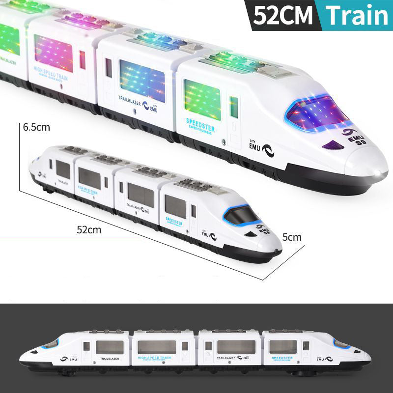 🚂 50% OFF NOW! ✨ Electric Bullet Train Toy – Light-Up, Bump &amp; Go, with Music – Interactive design, perfect for toddlers – develops motor skills and imagination 🎶