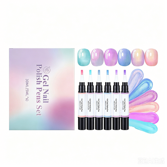 🥳2026 HOT SALE💞6-Piece Gel Nail Polish Pen Set✨