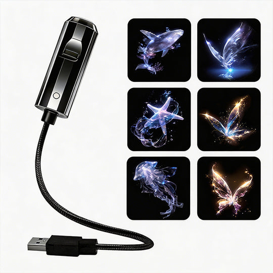 USB Galaxy &amp; Moon Projector Night Light